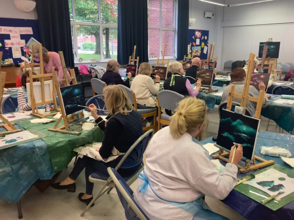 bob ross class