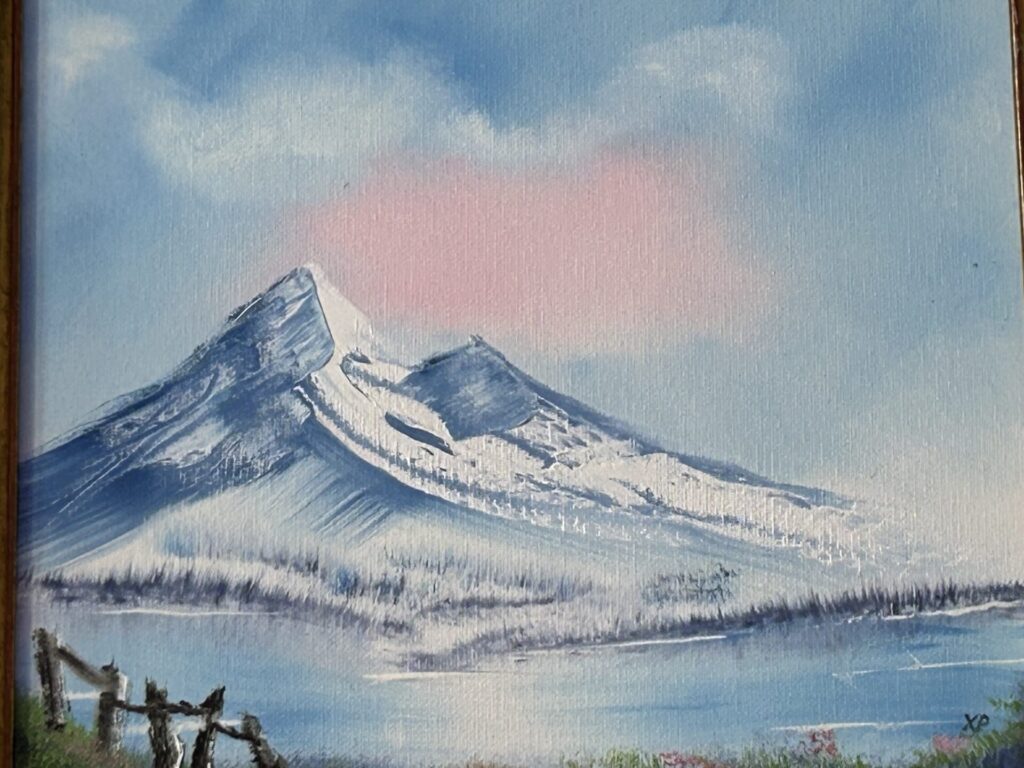 Mountain Landscape by Xenia Priest