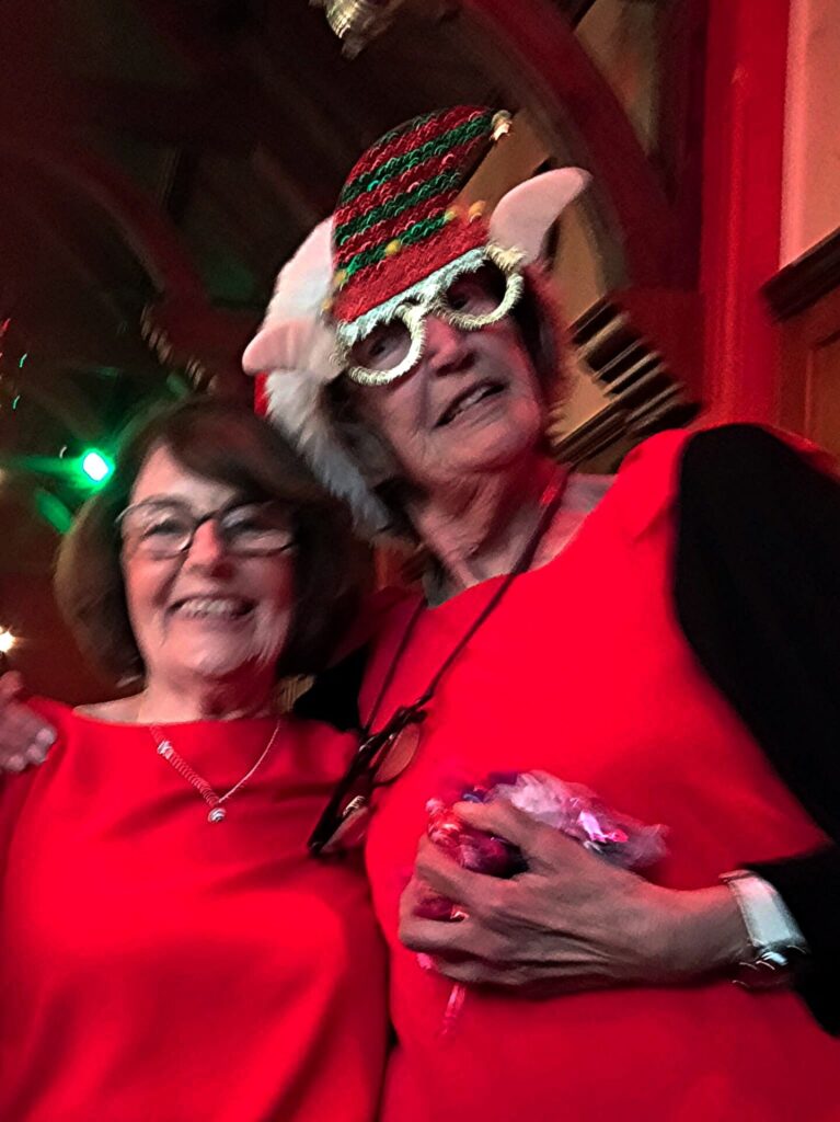 The lunch organisers Sue Barnden & Sue Evans