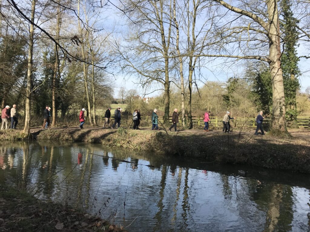 Market Bosworth - Ambling by the stream