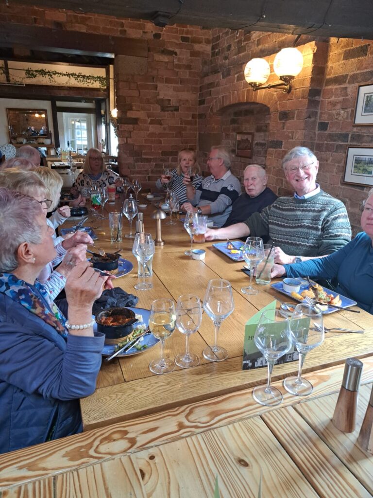 Lunch At the Horse & Jockey after a walk in Bentley Woods