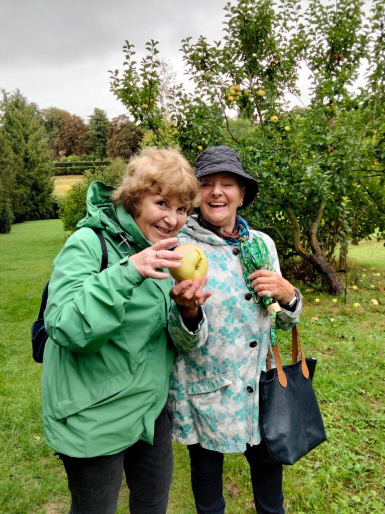 Scrumping from the Easton Orchard
