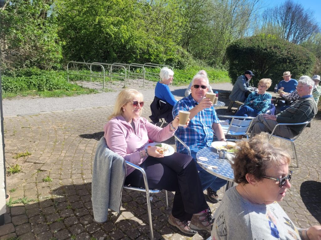 Lunch at Branston Water Coffee Shop