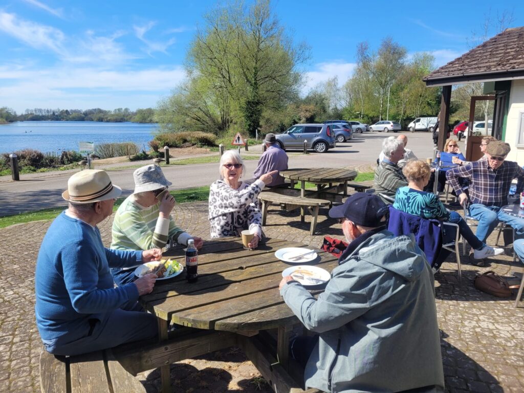 Lunch at Branston Water Coffee Shop