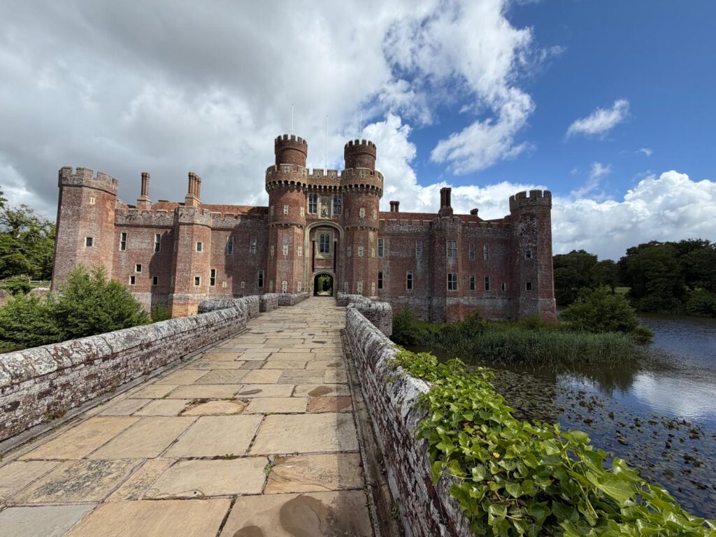 Herstmonceux Castle -from a distance