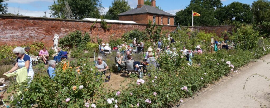 Picnic at Elford Walled Garden