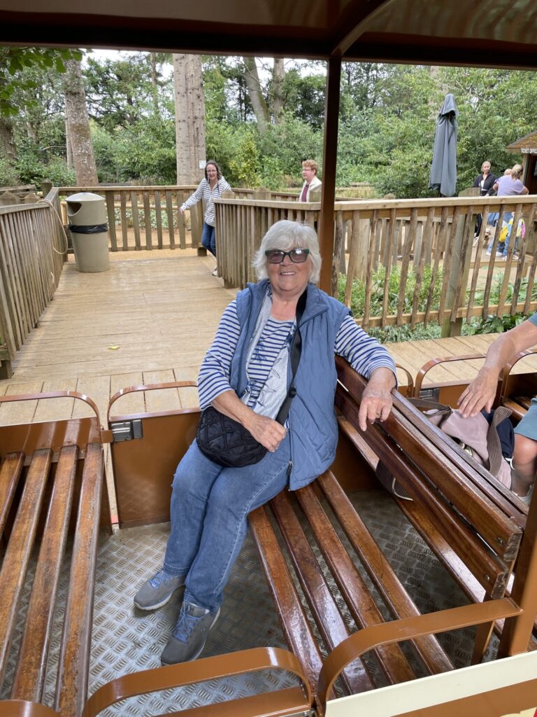 Train ride at |Cotswold Willife park